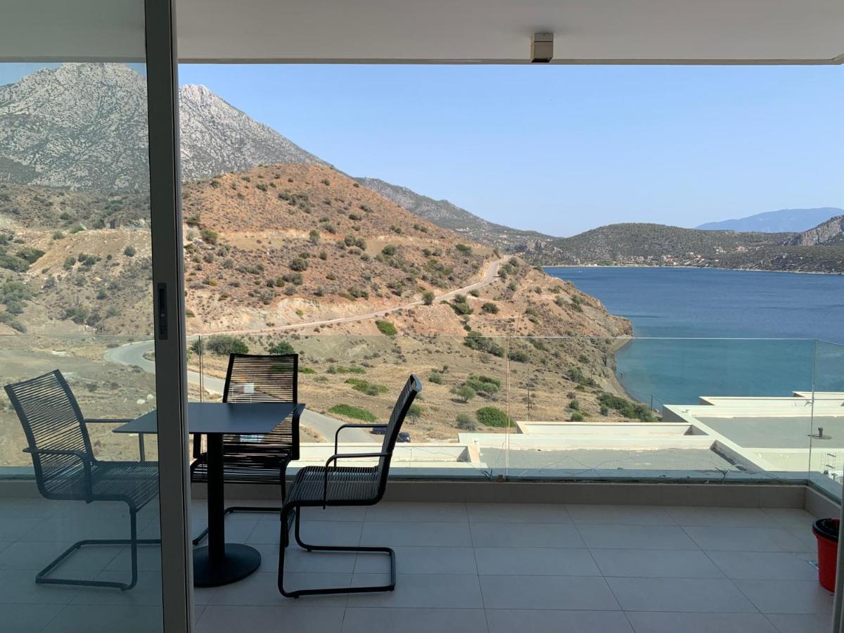 Caldera Blue Apartment Aliki  Bagian luar foto