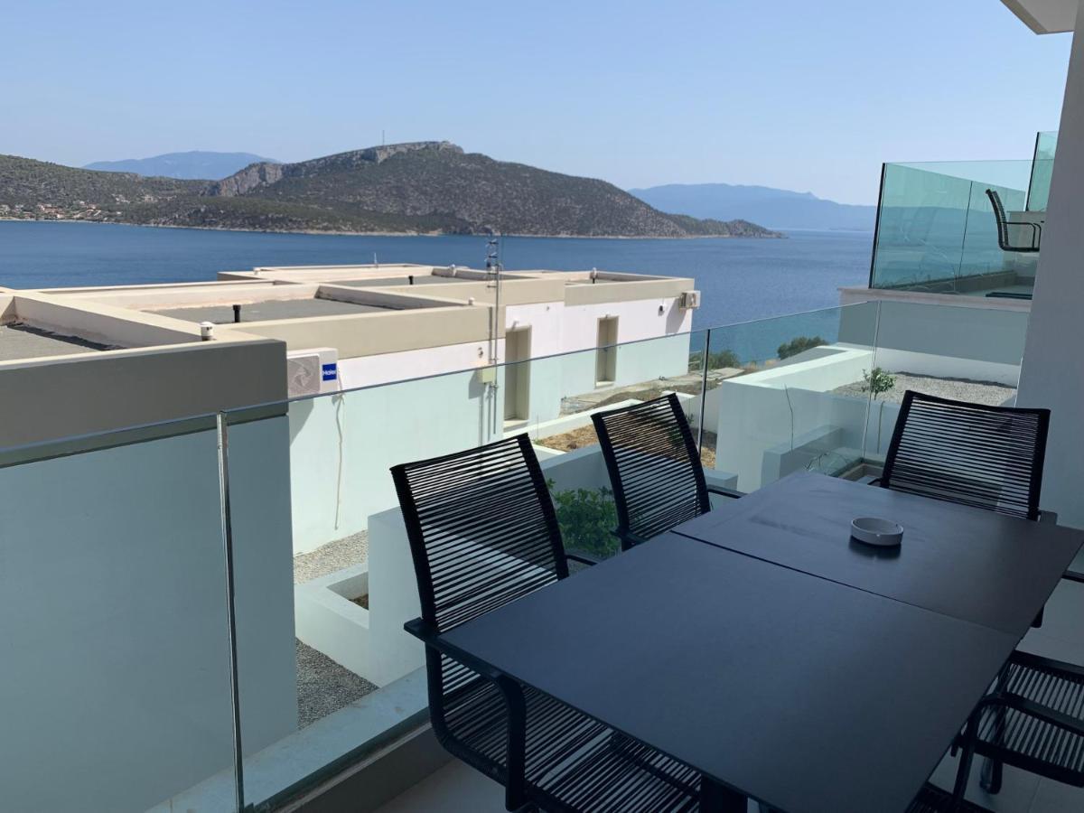 Caldera Blue Apartment Aliki  Bagian luar foto