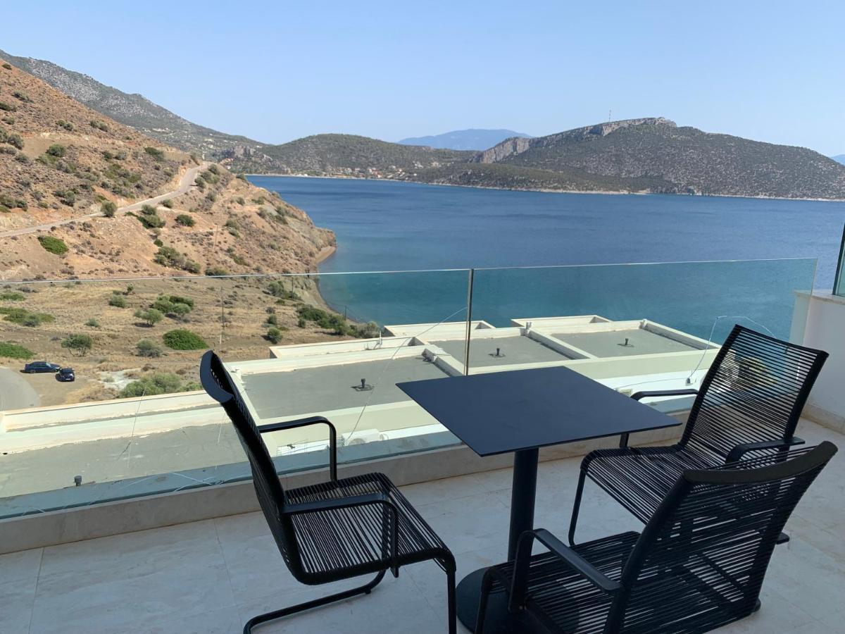 Caldera Blue Apartment Aliki  Bagian luar foto