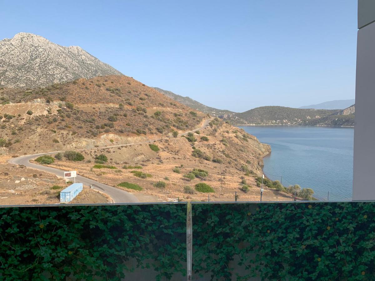 Caldera Blue Apartment Aliki  Bagian luar foto